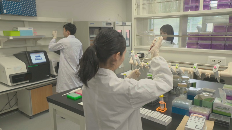 最新のDNA分析を実施している東北大学大学院農学研究科陶山研究室のＤＮＡ分析実験室（写真提供：陶山研究室）